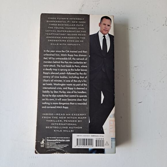 Lot of 3 Vince Flynn Books American Assassin Kill Shot Transfer Of Power - Picture 9 of 16